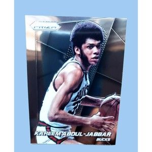2014-15 Panini Prizm Silver Prizm Kareem Abdul-Jabbar #173 HOF